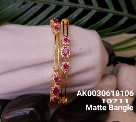 7286062150 ping me for orders Rubi Gold Bangles, Gold Ruby Bangles Design, Ruby Gold Bangles Indian, Ruby Bangles Gold, Stone Bangles Gold, Ruby Bangle With Stone Work For Wedding, Ruby Stone Bangles Gold, Stone Bangles, Ruby Bangles