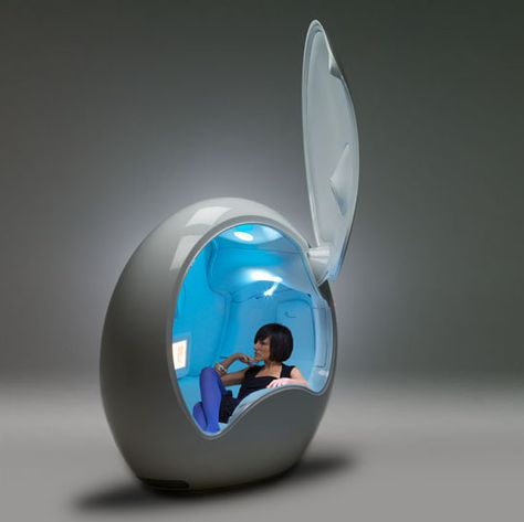 The Ovei Pod, A Personal High-tech Cocoon Gaming Pod, Gadget Tecnologici, Mommy Time, Design Engineering, Tv Screen, Tech Toys, Future Tech, Gadgets And Gizmos, Futuristic Technology