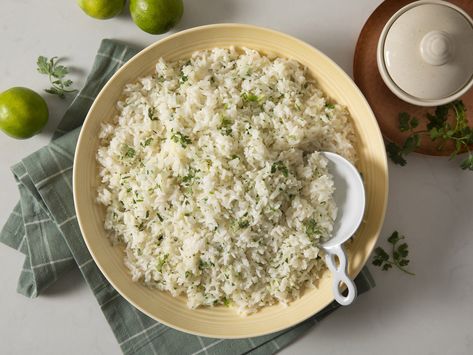 Coconut-Ginger Rice Ginger Rice, Coconut Ginger, Unsweetened Coconut Milk, Smart Cooking, Jasmine Rice, Unsweetened Coconut, Lime Zest, Fresh Cilantro, Gluten Free Vegetarian