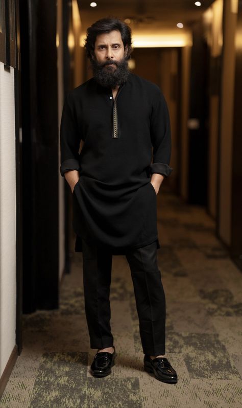 Eid Men Outfit, Kurta Look For Men, Sangeet Night Outfit For Men, Pakistani Kurta Pajama Men Eid, Mens Pathani Kurta Style, Eid Kurta Design For Men, Designer Kurta For Men Wedding, Black Pathani For Men, Men Kurta Designs Style 2024