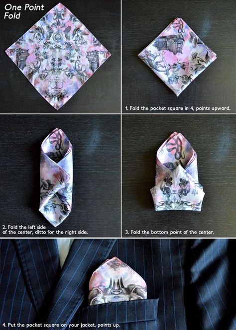 Simple Ways To Fold A Pocket Square Pocket Square Rules, Pocket Square Folds, Tie A Necktie, Pocket Square Styles, White Pocket Square, Pocket Square Pattern, Pocket Handkerchief, Pocket Square Wedding, Neck Tie Knots