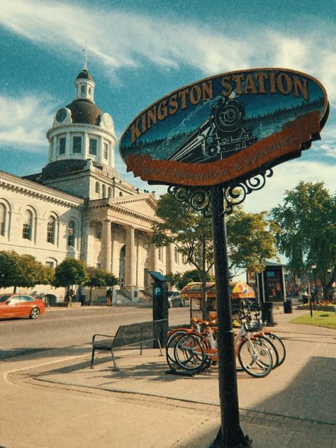 Kingston Ontario Aesthetic, Kingston Aesthetic, Kingston Canada, Station Aesthetic, Kingston Ontario, Life Plan, Kingston, Aesthetic Wallpaper, Ontario