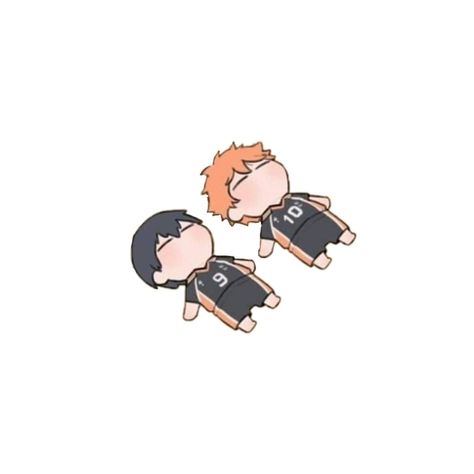 Haikyuu Doodles, Haikyuu Widget, Haikyuu Cute, Chibi Haikyuu, Kagehina Cute, Haikyuu Icons, Anime Haikyuu, Hinata Shoyo, Volleyball Anime