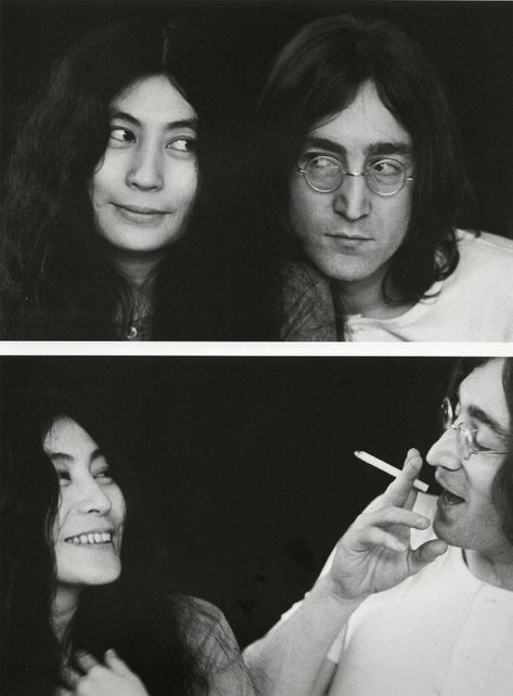 Yoko And John Lennon, Yoko And John, Yoko Ono And John Lennon, John Lennon And Yoko Ono, John And Yoko, The Lost Weekend, John Lemon, Beatles John Lennon, The Beatles 1