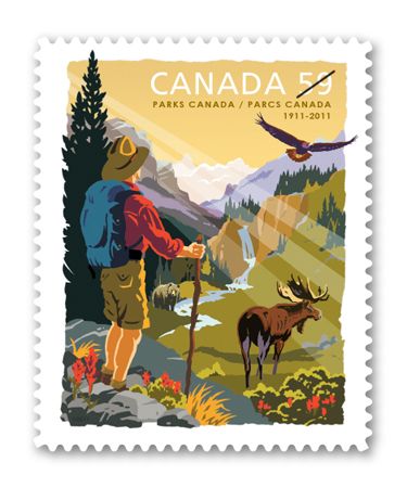 Canada Tattoo, طوابع بريد, Postage Stamp Design, Commemorative Stamps, Parks Canada, Postage Stamp Art, Marine Conservation, Natural Heritage, Love Stamps