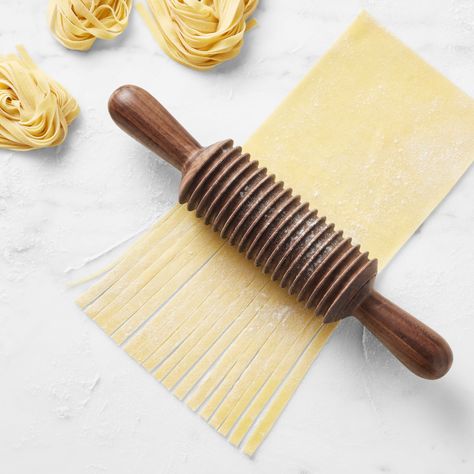 Pasta Noodles, Homemade Pasta, Linguine, Williams Sonoma, Black Walnut, Cooking Tools, Kitchen Items, Kitchen Stuff, Walnut Wood