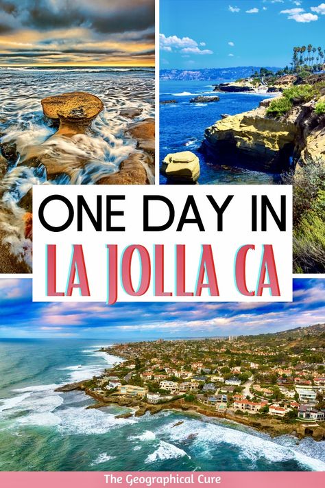 Planning a visit to La Jolla California? This is the ultimate one day in La Jolla itinerary. It covers all the top attractions and best things to do and see in beautiful La Jolla in one day. You can see historic landmarks and sea lions, hit the beaches, and feast on the delicious local cuisine. Read on for how to spend one day in La Jolla! What To Do In La Jolla | La Jolla in 24 hours | La Jolla Itineraries | La Jolla Weekend | California Weekend Getaway | Day Trips From San Diego La Jolla Things To Do, Best Restaurants In La Jolla Ca, San Diego 5 Day Itinerary, San Diego Must See, San Diego In April Outfits, Windansea Beach La Jolla, Things To Do In La Jolla California, What To Do In San Diego, Southern California Fashion