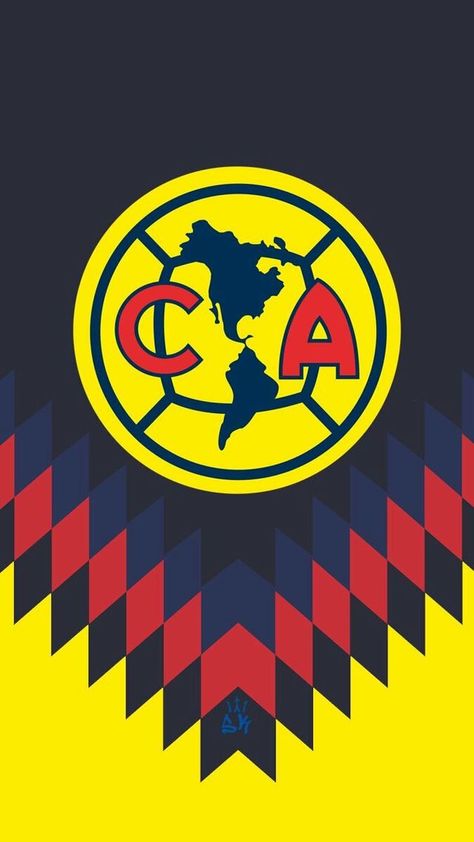 Club America of Mexico wallpaper. America Fc, Mexico Wallpaper, Turtle Images, Mexico Soccer, Soccer Art, Deer Illustration, Team Wallpaper, Soccer Logo, Manchester United Football