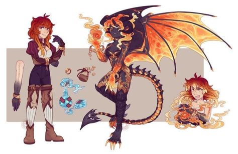 Dragon Human, Hybrid Art, Fantasy Creatures Art, Anime Meme, Character Design References, Creature Art, Fantasy Character Design, Fantasy Creatures, Character Drawing