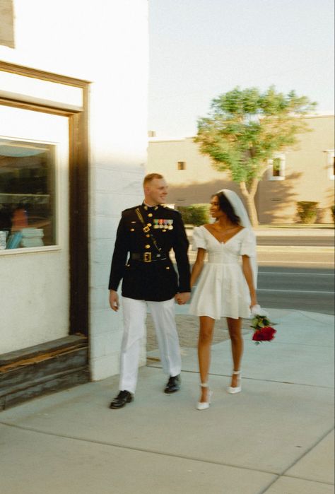 Court House Wedding Outfits Women, Military Courthouse Wedding, Courthouse Wedding Casual, Court House Wedding Outfit, Courthouse Wedding Dress Civil Ceremony, Courthouse Marriage, Courthouse Wedding Photos, Courthouse Elopement, Courthouse Wedding Dress