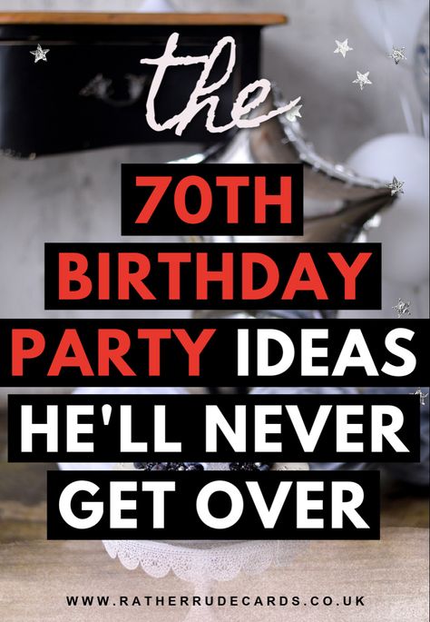 DIY creative 70th birthday party ideas for men 30th Birthday Diy Decorations, 30th Birthday Diy Gifts, Funny 30th Birthday Ideas, 30tj Birthday Party Ideas For Her, 30 Year Old Birthday Ideas, Dirty 30 Birthday Party Ideas, 30th Birthday Party Women, Birthday Party Ideas For Men, 60th Birthday Party Themes