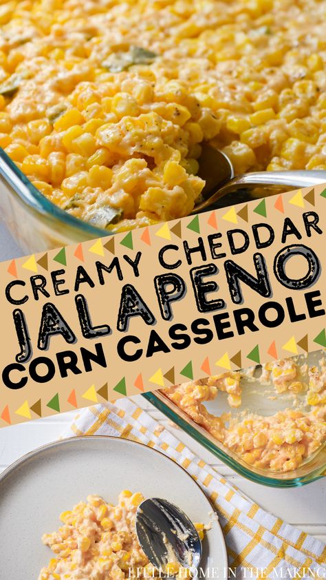 Creamy Jalapeno Corn, Corn Recipes Side Dishes, Spicy Southern Kitchen, Corn Side Dish, Casserole Side Dishes, Creamy Jalapeno, Bbq Side Dishes, Corn Dishes, Vegetable Side Dishes Recipes