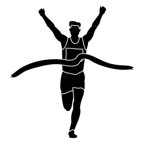 Man cut out runner PNG Design Running Shirt Design, Runner Drawing, Sports Day Decoration, Runner Silhouette, Man Cut, Hd Happy Birthday Images, Track Runners, Sports Drawings, 3d Paper Art