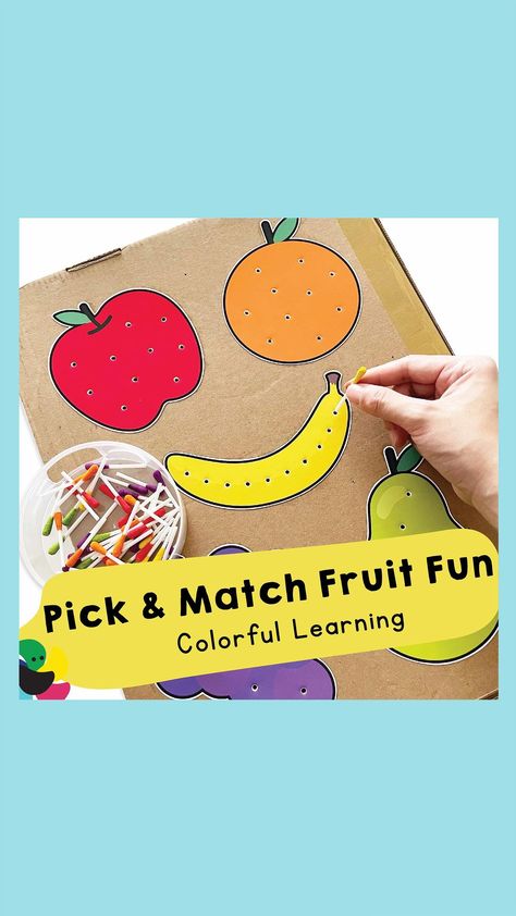 🍎✨ Colorful Apple Count printable! Boost your child’s fine motor skills and number recognition abilities through vibrant, interactive… | Instagram Food Activities For Toddlers, Fruit Printables, Fruit Images, Preschool Activity Books, Kindergarden Activities, Food Activities, Fruits For Kids, Preschool Colors, Health Activities