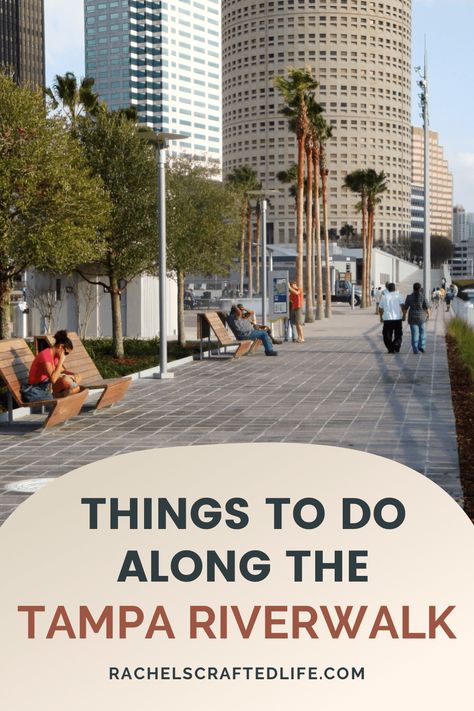 Everything you need to know from food to activities and parking when you visit one of Tampa's most iconic sights: the Tampa Riverwalk. Visit the Tampa riverwalk and enjoy downtown Tampa. If you are visiting Tampa the Tampa riverwalk is one of the must do things that should be on every Tampa bucket list. There is a wide variety of things to do in Tampa and there are a lot more things to do along the Tampa riverwalk. Things To Do In Tampa, Tampa Riverwalk, Florida Pictures, Ybor City, Busch Gardens, Visit Florida, Sunny Beach, River Walk, Travel Articles