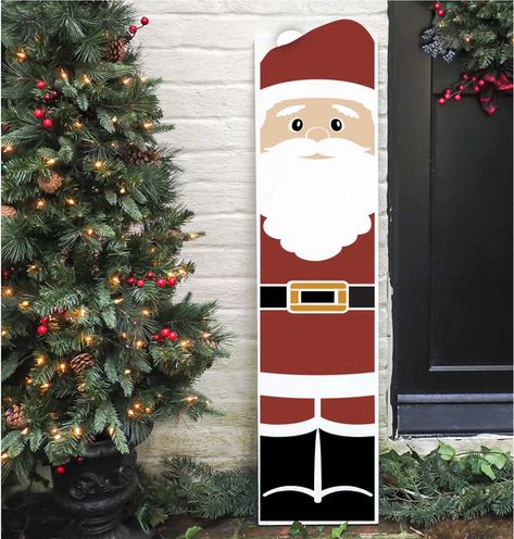 Porch Leaners – Page 2 – WallCutz Inc Hanger Design Ideas, Candy Painting, Porch Stencil, Christmas Tree Stencil, Door Hanger Design, Welcome Stencil, Stencil Christmas, Porch Leaners, Tree Stencil