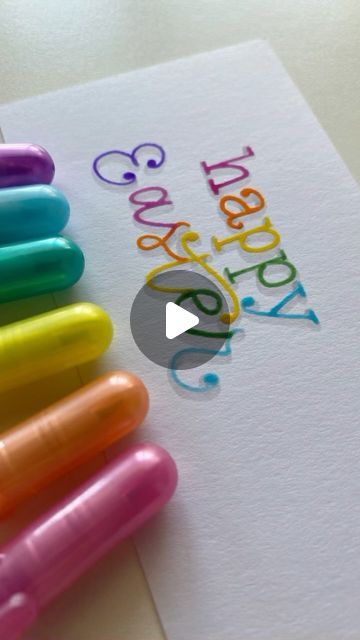 Sakura of America on Instagram: "Hi Pen Lovers! I’m Sarah, from Sarah Style Designs. I’m a lettering & watercolor artist who loves trying out new supplies in unconventional ways.

My ALL TIME favorite gel pens are the Sakura Glaze pens. I love these because the ink flow is flawless. The ink is so saturated and it just flows so nicely out of the nib. When it dries it creates a 3D effect that resists other water based ink pens. This makes it super easy to add a nice shadow to make your lettering really pop.

Pens Used: Sakura Glaze Pens, Sakura Koi Coloring Brush Pen (Gray for the shadow)" Coloring With Gel Pens, Easy Brush Pen Art, Coloring Brush Pen, Gel Pen Art, Coloring Letters, Watercolor Brush Pen, Watercolor Brushes, Pen Art, Brush Pen