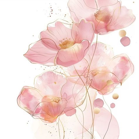 10 Abstract Floral Art for Scrapbook, Commercial Use, Instant Download, Watercolor Flowers Clipart Bundle,spring Wedding,pink Abstract Print - Etsy Art For Scrapbook, Spring Wedding Pink, Watercolor Flowers Clipart, Pink And White Background, Watercolor Flower Background, Meaningful Drawings, Pink Watercolor Flower, Branding Package, Abstract Floral Art