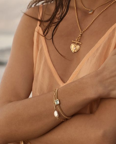 Let Love In @bycharlotte_ ✨ An ode to love, life and the infinite magic that resides within every moment. #18kgold #jewellery #bycharlotte #accessories