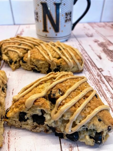 Espresso Scones, Espresso Glaze, Mint Ice Cream, Easter Bread, Coffee Chocolate, Sweet Pastries, Afternoon Snacks, Chocolate Coffee, Coffee Flavor