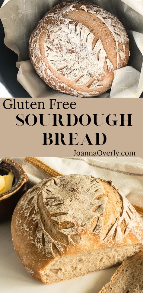 Gluten Free Sourdough Bread Recipe, Gluten Free Sourdough Starter, Gluten Free Sourdough Bread, Pudding Chia, Pain Sans Gluten, Pan Sin Gluten, Gluten Free Sourdough, Gluten Free Recipes Bread, Homemade Gluten Free