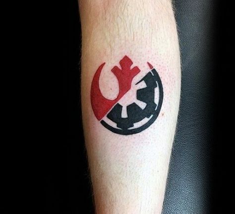 Star Wars Tattoo Sleeve, Tattoo Calf, Star Wars Symbols, Crafts Valentines, Tattoo Shoulder, Cards Valentines, Nails Valentines, Symbol Tattoo, Geek Tattoo