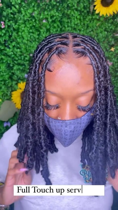 Soft Locs Short Hairstyles, Soft Locs Hairstyles Short, Short Soft Locs Shoulder Length, Short Soft Locs Hairstyles, Soft Locs Short, Short Soft Locs, Soft Locs, Short Box Braids Hairstyles, Butterfly Locs