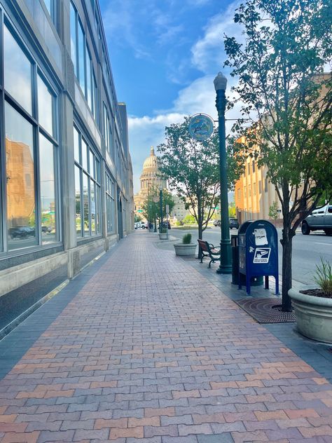 Zombies Apocalypse Art, Zombies Apocalypse, Downtown Photography, Go Broncos, Romanticizing School, Apocalypse Art, Photography Sunset, Boise State, Boise Idaho