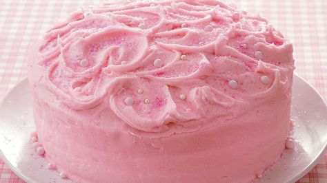 Pink Champagne Cupcakes, Pink Champagne Cake, Betty Crocker Cake Mix, Rainbow Layer Cakes, Betty Crocker Cake, Cake Mix Ingredients, Champagne Cupcakes, Champagne Cake, Betty Crocker Recipes