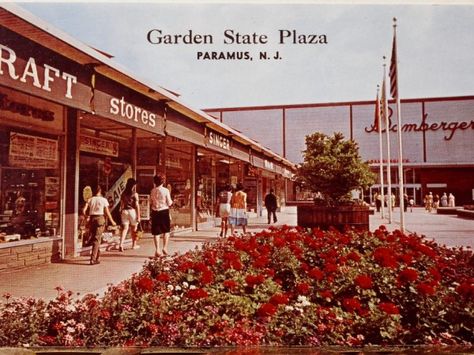 Remember When the Garden State Plaza Looked Like This? Paramus Nj, Garden State Plaza, Bergen County New Jersey, Vintage New Jersey, Vintage Mall, Paterson Nj, Mall Stores, Bergen County, By Any Means Necessary