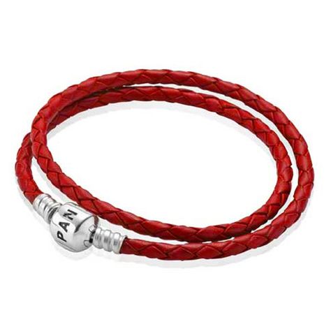 Pandora Red Double Braided Leather Bracelet...This is what I'm buying next... Pandora Story, Red Leather Bracelet, Pandora Red, Christmas Beads, Double Bracelet, Pandora Jewelry Charms, Double Braid, Pandora Beads, Omaha Nebraska