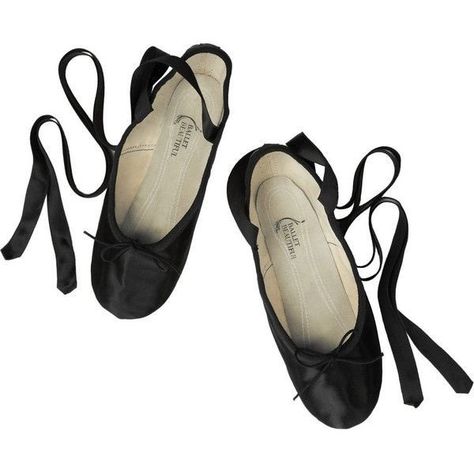 Satin Ballet Slippers, Black Ballerinas Shoes, Black Satin Shoes, Black Ballerina Flats, Ballet Black, Black Ballet Shoes, Satin Ballet Flats, Png Clothes, Black Ballerina