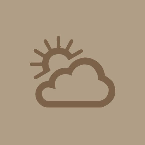 Cute Icons Aesthetic Brown, Brown And Beige App Icons, Ios Brown Icon, Icon Apps Brown, Brown App Aesthetic Icon, Ios App Icon Design Brown, Aesthetic Icons For Apps Brown, Brown Iphone Icons, Ios App Icon Design Beige