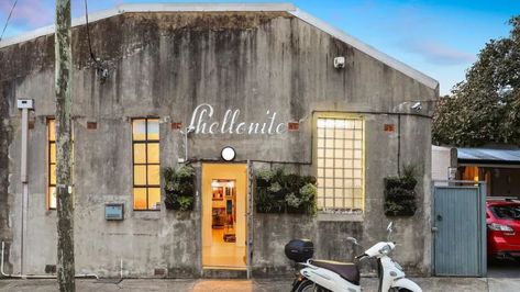 Inner west: Converted Leichhardt warehouse one for buyers after an inner city haven - realestate.com.au Warehouse Home Converted, Converted Warehouse, Warehouse Home, Roof Beam, Diagram Architecture, Industrial Buildings, Inner City, Cathedral Ceiling, Get High