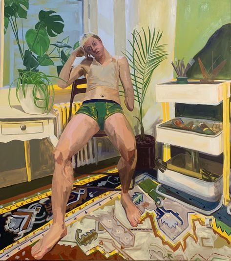 Linus Borgo’s naturalistic and diaristic paintings are autobiographical at their core Linus Borgo, Tracey Emin Art, Bad Painting, Trans Art, Life Drawing Reference, Wild Girl, Queer Art, Creative Painting, Ap Art