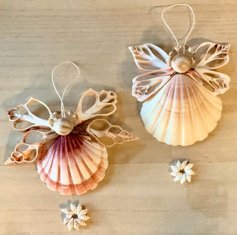 Sea Shell Angels, Seashell Angels, Shell Angels, Sea Things, Seashell Crafts, Sea Shell, Something Special, Art Stuff, Sea Shells