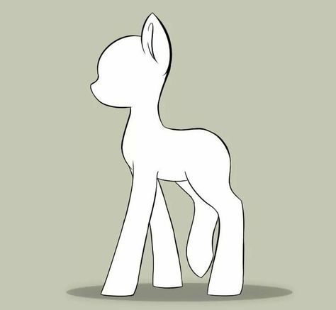 Gacha Base, Art Bases, Pony Oc, Walk Cycle, Body Base Drawing, My Little Pony Drawing, My Little Pony Characters, Easy Drawings Sketches, My Little Pony Pictures