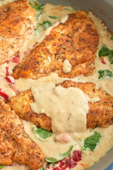 Marry Me Chicken Recipes, Cream Chicken Recipes, Marry Me Chicken Recipe, Food Dolls, Creamy Chicken Recipes, Cream Chicken, Marry Me Chicken, Favorite Side Dish, Juicy Chicken