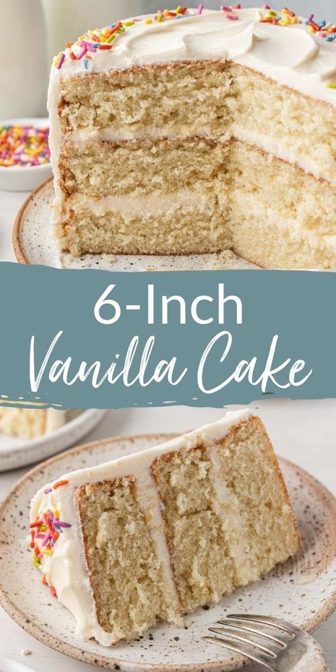 6in Vanilla Cake Recipe, Vanilla Cake 6 Inch, 6 Inch Smash Cake Recipe, 6 Inch 3 Layer Vanilla Cake Recipe, 5 Inch Cake Recipe, 6in Cake Recipe, 6 Inch Vanilla Cake Recipe, 6 Inch Vanilla Cake, 6 Inch Cake Recipe