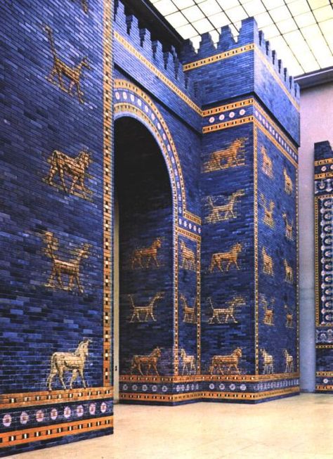 "The Ishtar Gate or Lions Gate of Ancient Babylon, one of the best preserved ancient artifact in the world." www.bradtguides.com Ishtar Gate, Pergamon Museum, Ancient Babylon, Europe Tour, Lions Gate, Empire Romain, Ancient Mesopotamia, Ancient Architecture, Mesopotamia