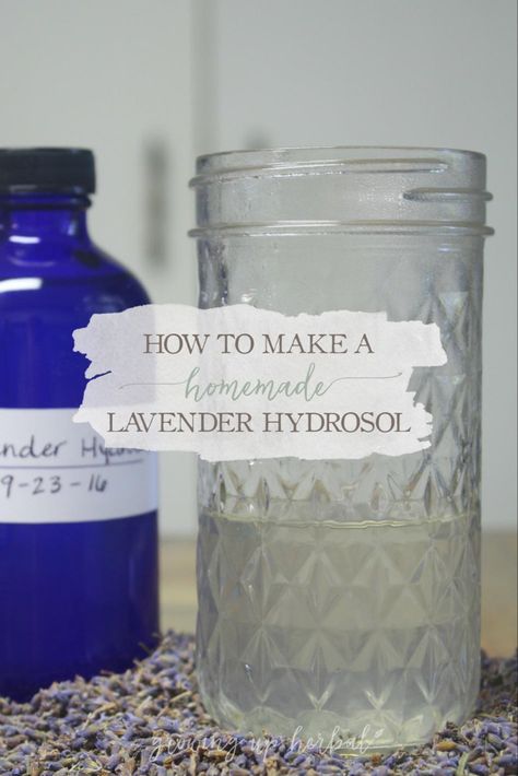 Lavender Hydrosol, Herbal Tinctures, Herbal Recipes, Herbal Apothecary, Herbal Healing, Natural Body Care, Homemade Remedies, Diy Body, Diy Skin Care