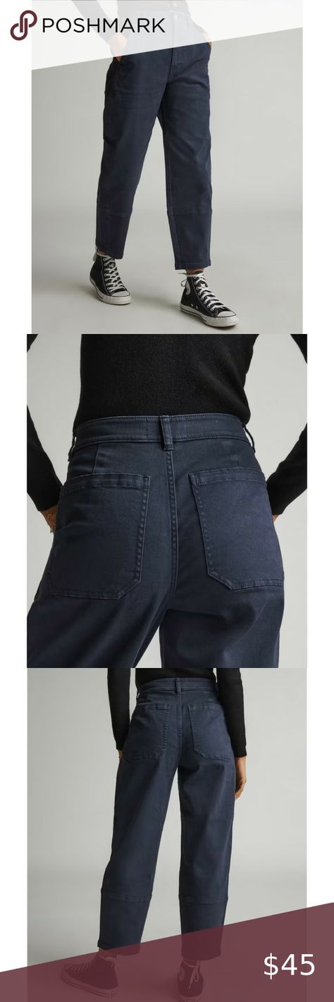 Everlane The Utility Barrel Pant Navy Size 2 Utility Barrel Pant, Everlane Pants, Barrel, Size 2, Style Inspiration, My Style, Navy, Pants, Trousers