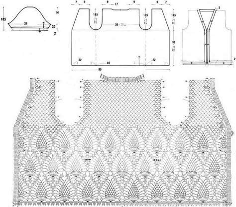 Crochet pattern Gilet Crochet, Crochet Vest Pattern, Pineapple Crochet, Crochet Bolero, Crochet Coat, Crochet Jacket, Crochet Cardigan Pattern, Crochet Woman, Crochet Vest