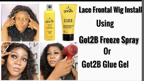 Frontal Glue, Frontal Wig Install, Got2b Glued, 360 Wig, Wig Install, Lace Closure Wig, Frontal Wig, Closure Wig, Tutorial Video