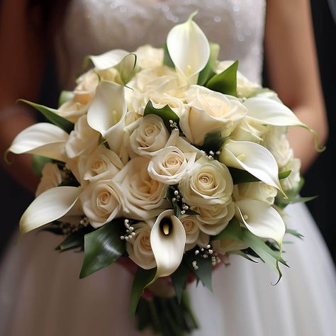 Lilly Bouquet Wedding, Lilies Bridal Bouquet, Calla Lily Bridesmaid Bouquet, Bride Bouquets White, Wedding Bouquet White, Calla Lily Bridal Bouquet, Vintage Bridal Bouquet, Lily Bridal Bouquet, Elegant Wedding Bouquets