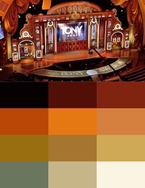 Broadway Color Palette, Opera Color Palette, The Greatest Showman Color Palette, Indian Restaurant Color Palette, Old Hollywood Glamour Color Palette, Bollywood Color Palette, Movie Theater Color Palette, Theatre Color Palette, Theater Color Palette