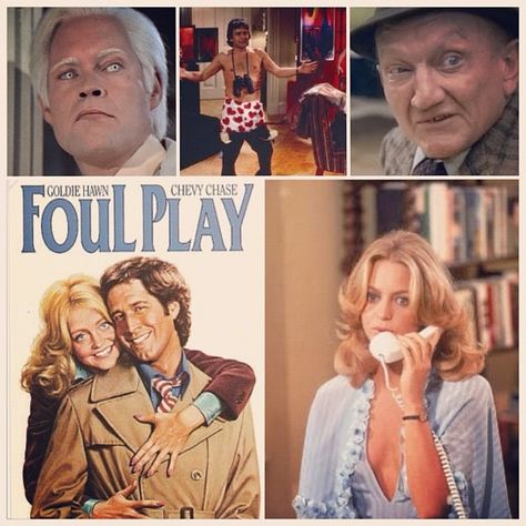 Foul Play is one of the best movies! Foul Play, Movies Worth Watching, Film Posters Vintage, Goldie Hawn, Classic Movie Posters, Classic Television, Chick Flicks, British Comedy, Movie Sets