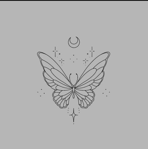 Tato Henna, Small Pretty Tattoos, Cute Little Tattoos, Butterfly Tattoo Designs, Small Hand Tattoos, Line Art Tattoos, Discreet Tattoos, Subtle Tattoos, Spine Tattoos