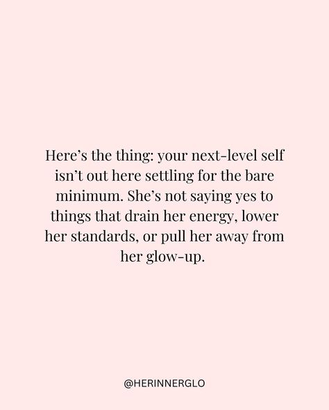 Boundaries are self-respect in action. Saying no is reclaiming your power. And protecting your energy is the ultimate glow-up strategy. So today, I’m giving you permission to stop settling. If it’s not a hell yes—it’s a no. Simple. Period. Because when you start saying no to what drains you, you open up space for everything that will fuel your next-level self. 🔥 It’s time to own your worth. It’s time to level up. And it’s time to say NO to anything that doesn’t match the energy of th... Your Worth It, Protecting Your Energy, Saying No, Here's The Thing, 2025 Vision, Self Respect, Open Up, Glow Up?, When Someone