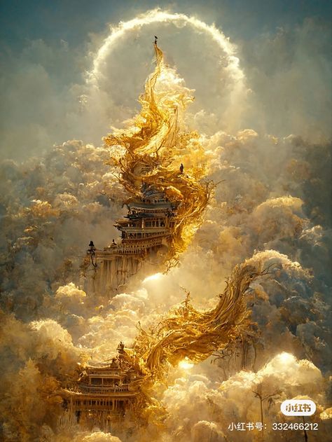 Gold Castle Fantasy Art, Golden Kingdom Fantasy Art, Golden Palace Fantasy Art, Golden Castle Fantasy Art, Golden Kingdom Aesthetic, Sun Kingdom Aesthetic, Golden Dragon Aesthetic, Asteria Aesthetic, Sun Castle